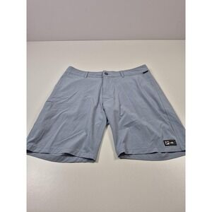 Pelagic High Performance Shorts Mens 38 Blue Stretch Chino Lightweight Casual
